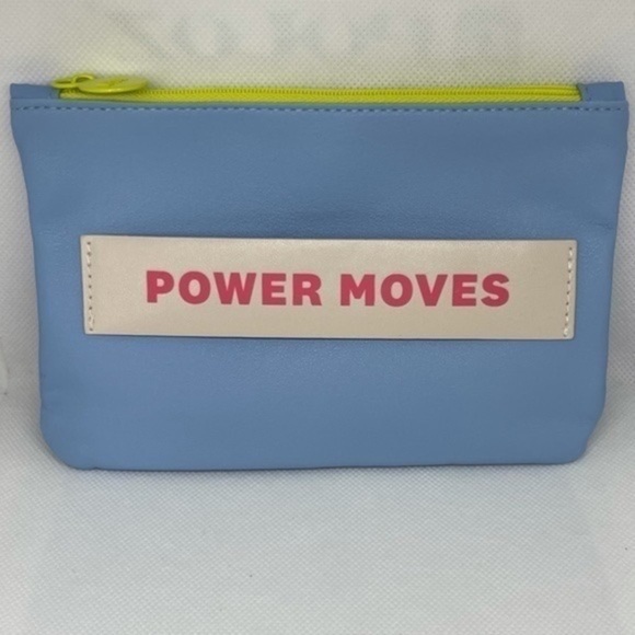 New "Power Moves" Glam Cosmetic Bag - Picture 1 of 4